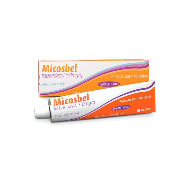Micosbel Pomada 30g Tiabendazol 50mg/g